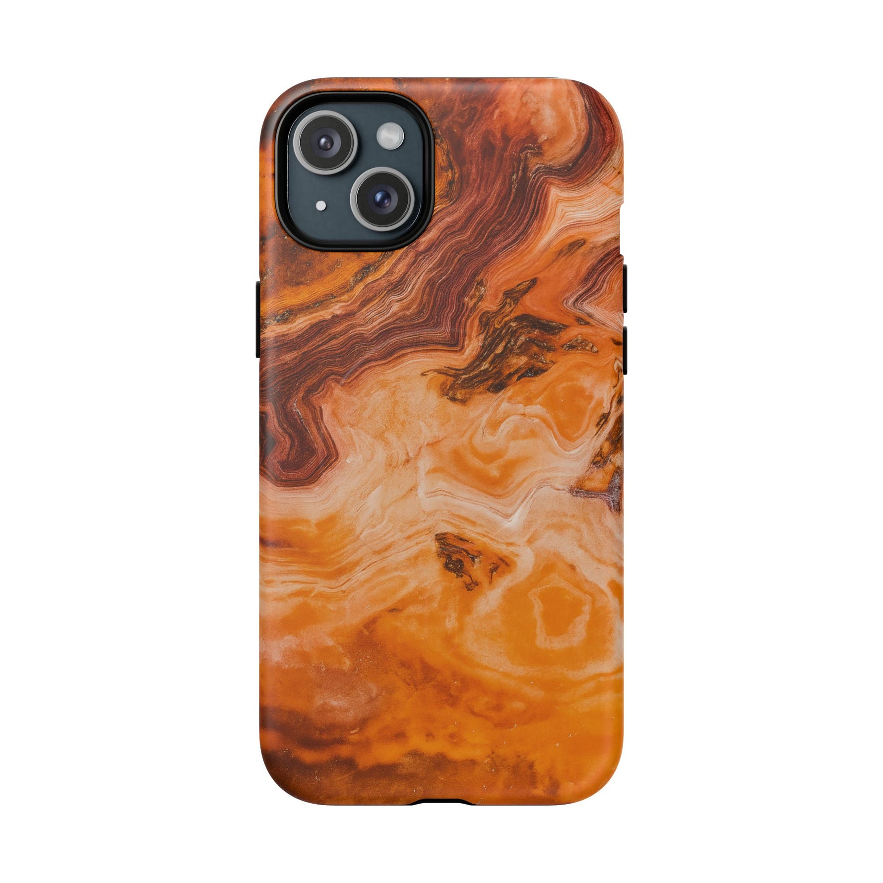 Amber Agate Marble iPhone Case — compatible with MagSafe - Shamo's