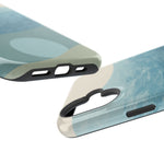 “Calm Over Chaos” Abstract Ocean Wave iPhone Case | MagSafe Compatible  Shamo's