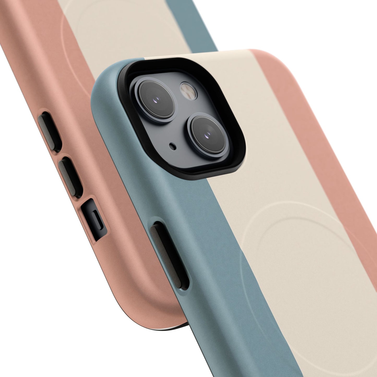 France Flag iPhone Case in Pastel Colors | MagSafe