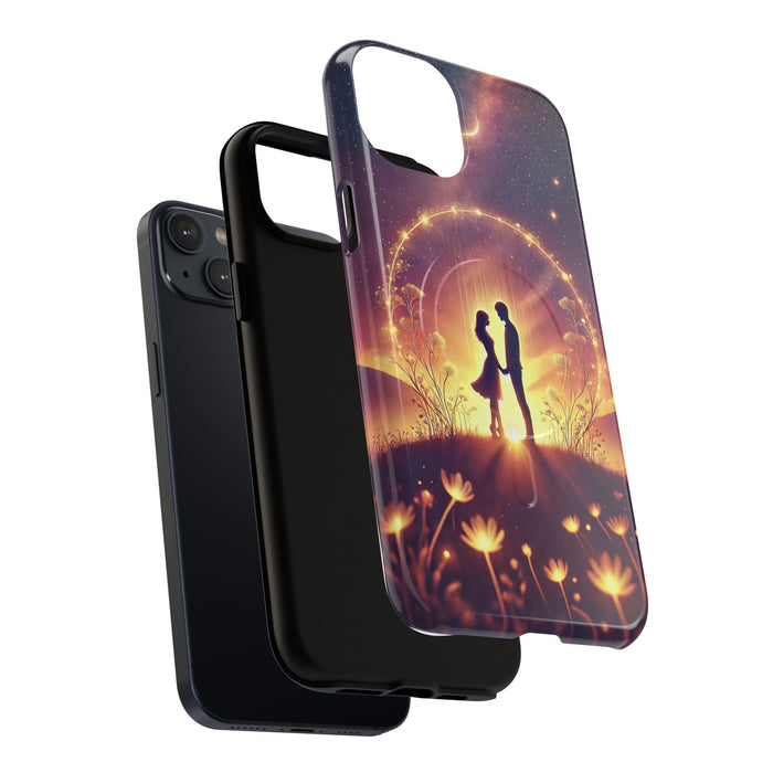 MagSafe Phone Case - Love Couple Design - Tough Magnetic Cases for iPhone 17 and more