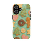 Holiday Cookie Pattern iPhone Case — MagSafe compatible  Shamo's iPhone 16 / Matte