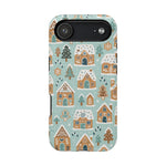 Winter Gingerbread Village Holiday Theme iPhone Case with MagSafe compatibility  Shamo's iPhone 17 Air / Matte