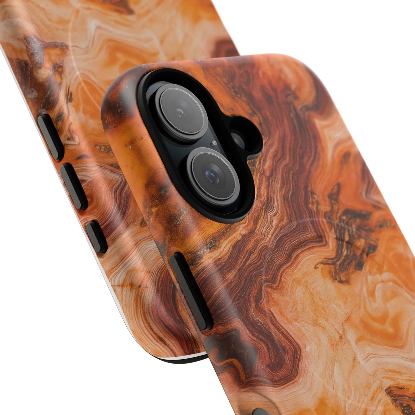 Amber Agate Marble iPhone Case — compatible with MagSafe
