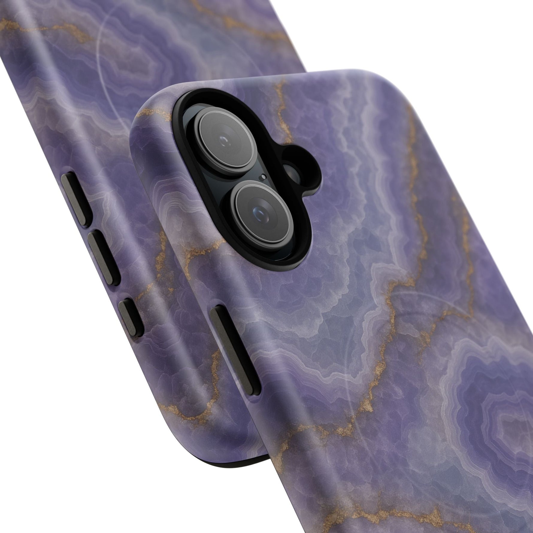 Purple Agate Marble iPhone Case with MagSafe  Shamo's
