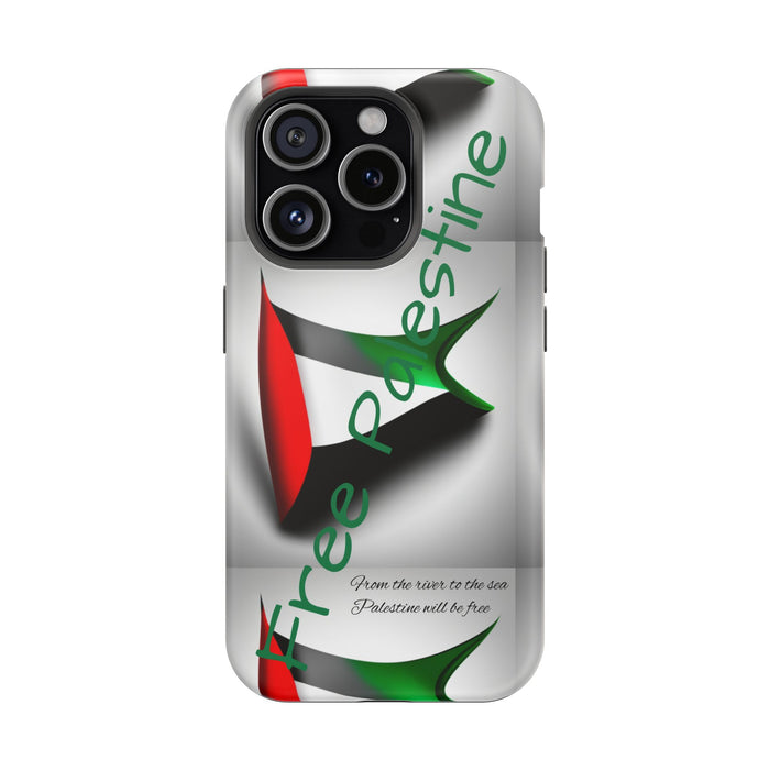 MagSafe Tough Case: Palestinian Flag & 'From the River to the Sea, Palestine Will Be Free