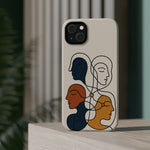 "Connected Lines" Minimalist iPhone Case — MagSafe, Magnetic Impact-Resistant  Shamo's