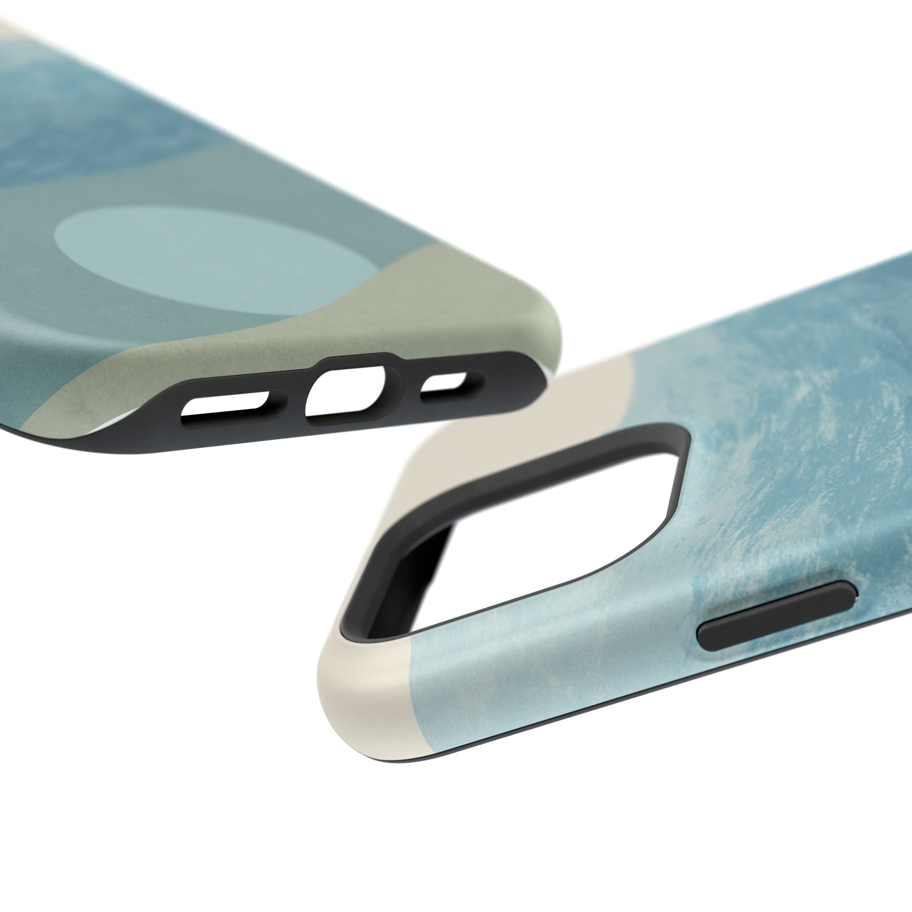 “Calm Over Chaos” Abstract Ocean Wave iPhone Case | MagSafe Compatible  Shamo's