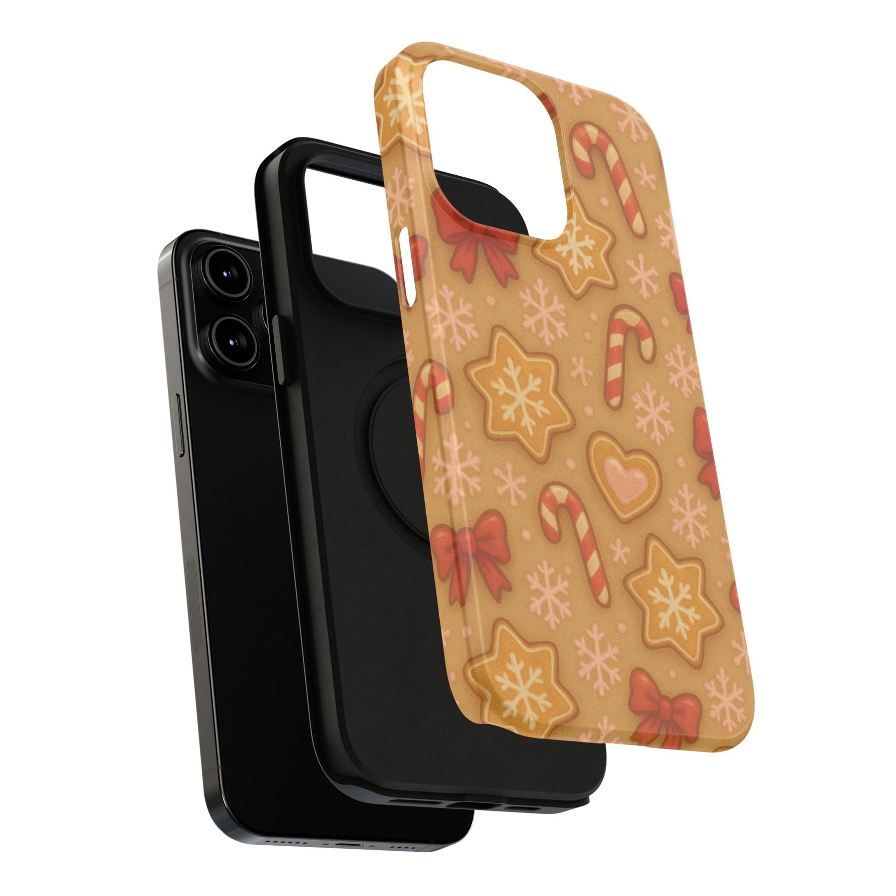 Candy Cane & Gingerbread Holiday iPhone Case — Impact-Resistant  Shamo's