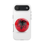 Tough Phone Cases with Albanian soccer flag - Shamo's