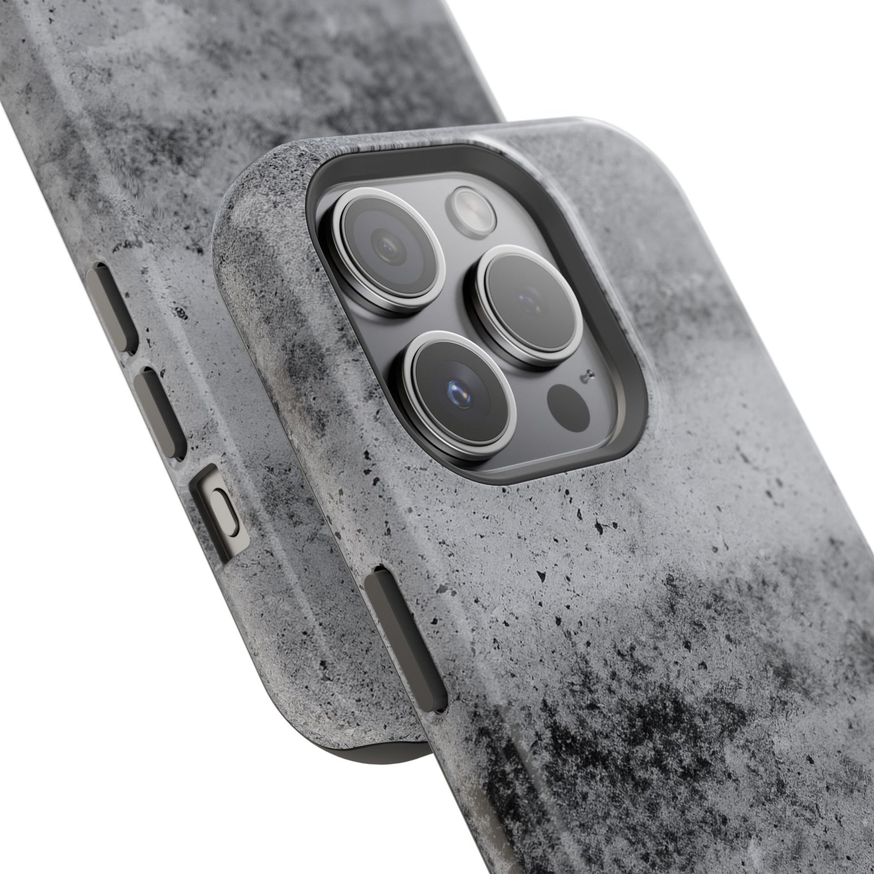 Concrete Pattern iPhone Case with Magsafe Compatibility
