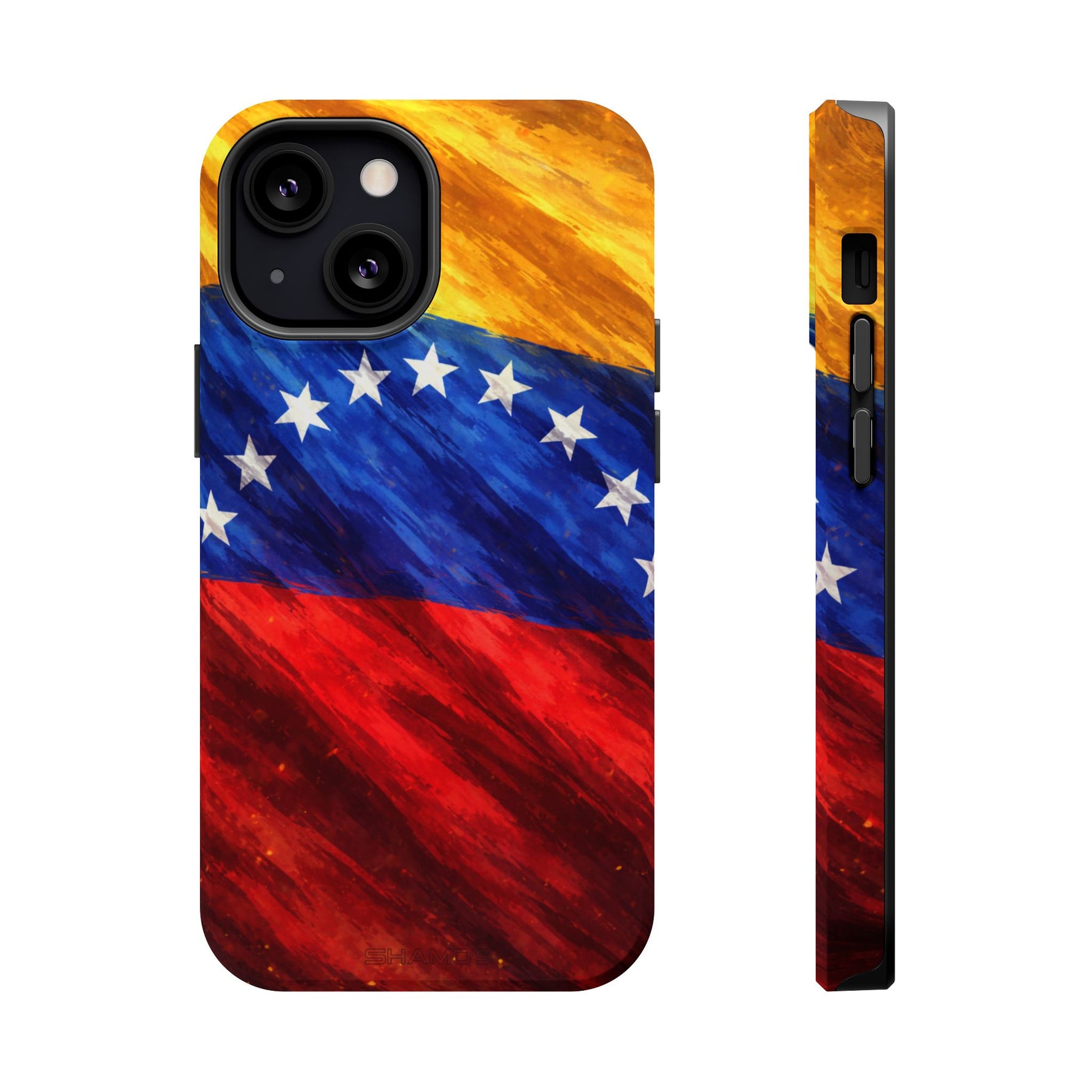 Venezuelan Flag Magnetic Impact-Resistant Phone Case with MagSafe Compatibility - iPhone 13 Mini / Matte - Shamo's