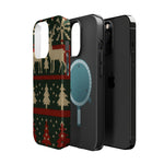 Holiday Reindeer Knit iPhone Case | compatible with MagSafe  Shamo's