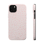 Pink Leopard Impact-Resistant iPhone Case | MagSafe