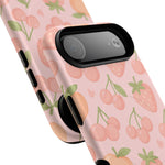 Cute Fruits iPhone Case - Colorful Cherry & Strawberry Design | MagSafe - Shamo's