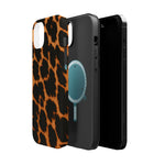 Leopard Print Impact-Resistant iPhone Case with MagSafe Compatibility  Shamo's