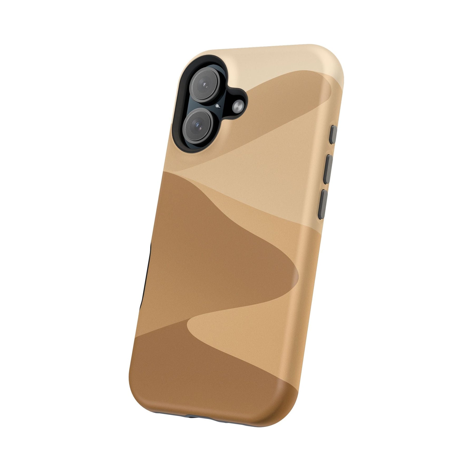 Neutral Desert Wave Design iPhone Case | MagSafe  Shamo's