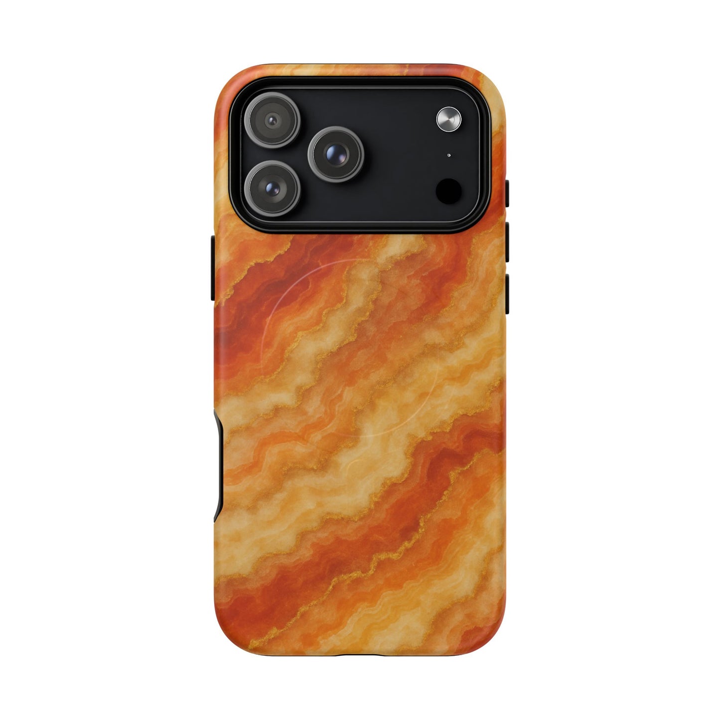 Amber Agate Marble iPhone Case with MagSafe - Shamo's