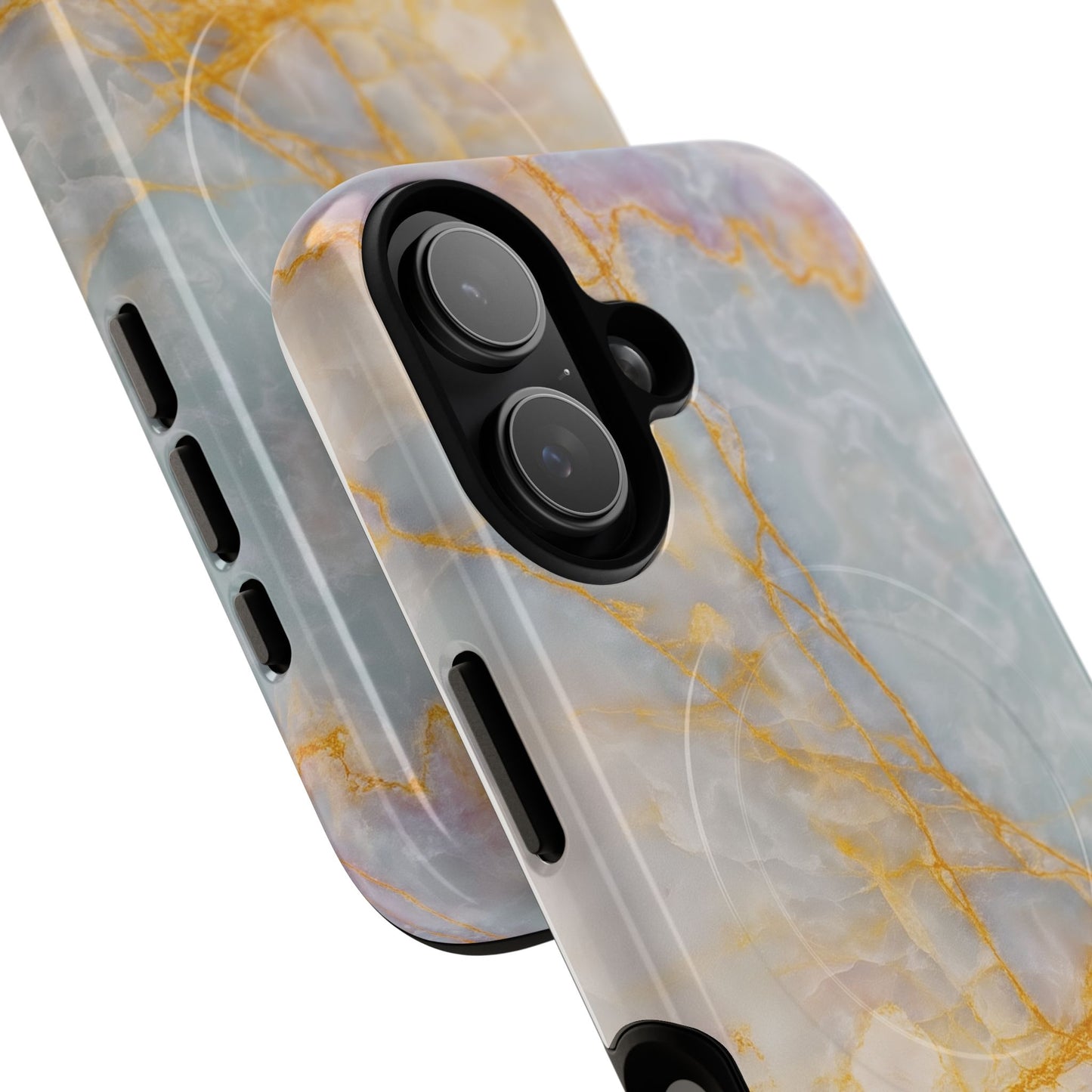 Marble Gold Vein iPhone Case (MagSafe Compatible)