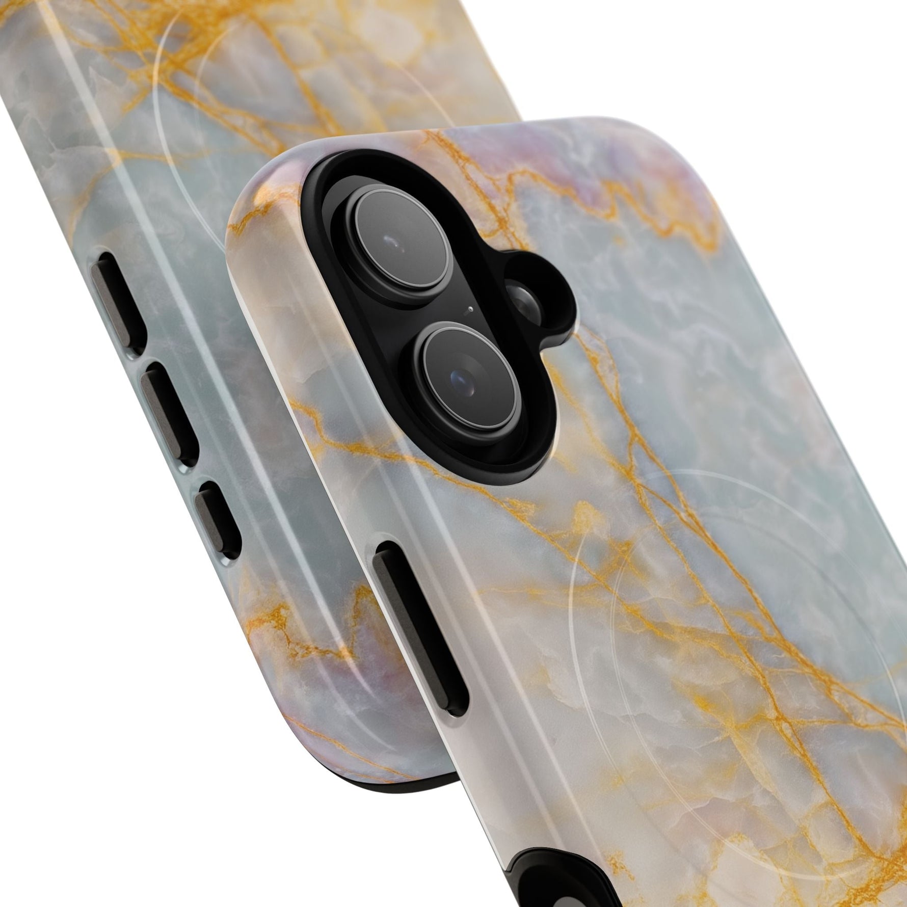 Marble Gold Vein iPhone Case (MagSafe Compatible)  Shamo's
