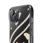 Butterfly Pearl Impact-Resistant Clear iPhone Case - iPhone 17 / Without gift packaging - Shamo's