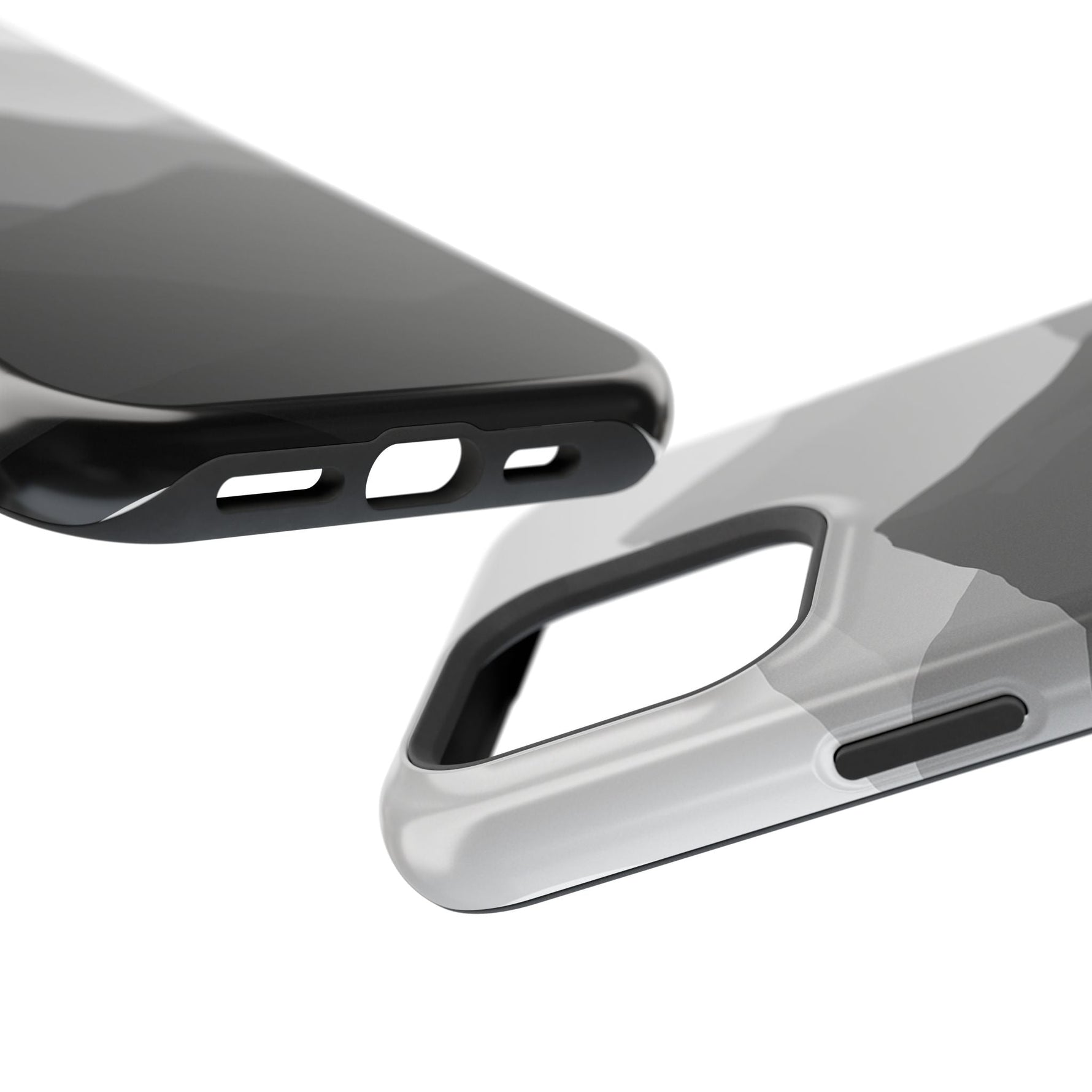 Monochrome Mountain Design iPhone Case | MagSafe  Shamo's