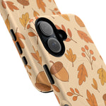 Autumn Leaves Woodland Berries iPhone Case | MagSafe - Shamo's