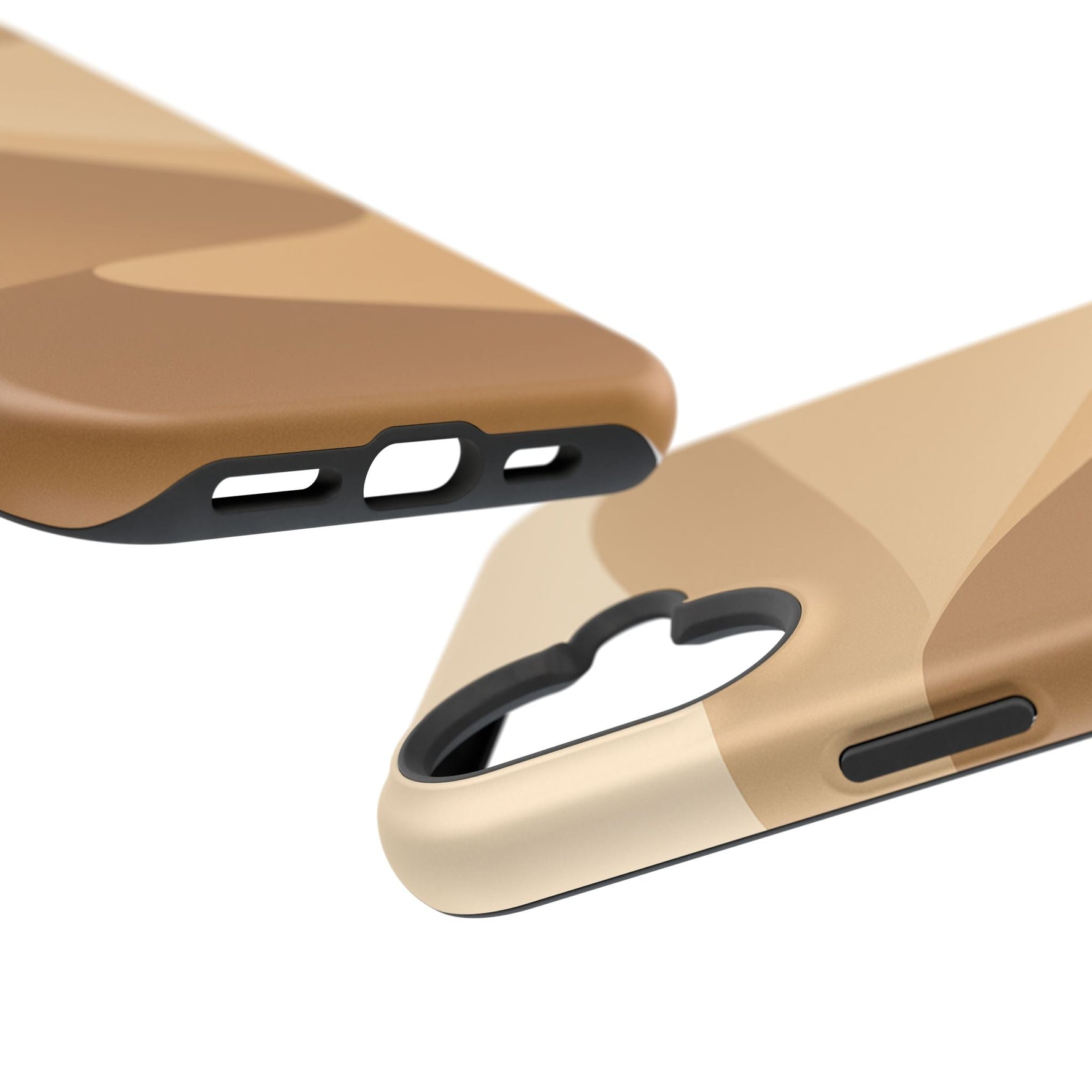Neutral Desert Wave Design iPhone Case | MagSafe  Shamo's
