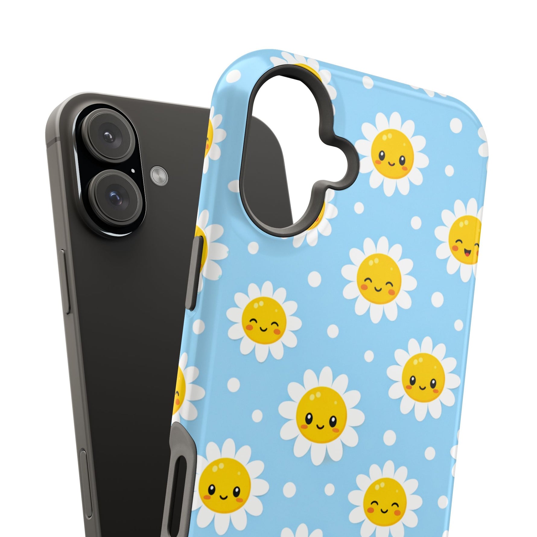 Sunny Daisy MagSafe Compatible Magnetic Phone Case — Impact-Resistant Cover