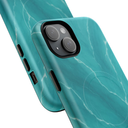 Ocean Aura Marble iPhone Case — MagSafe Compatible - Shamo's