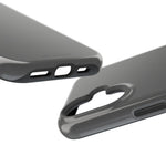 Charcoal Ink Black Solid Color Impact-Resistant iPhone Case | Slim Shockproof Magsafe-Compatible