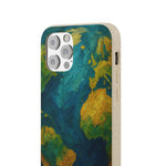 Biodegradable Phone Case — Earth Illustration Eco-Friendly Case  Shamo's