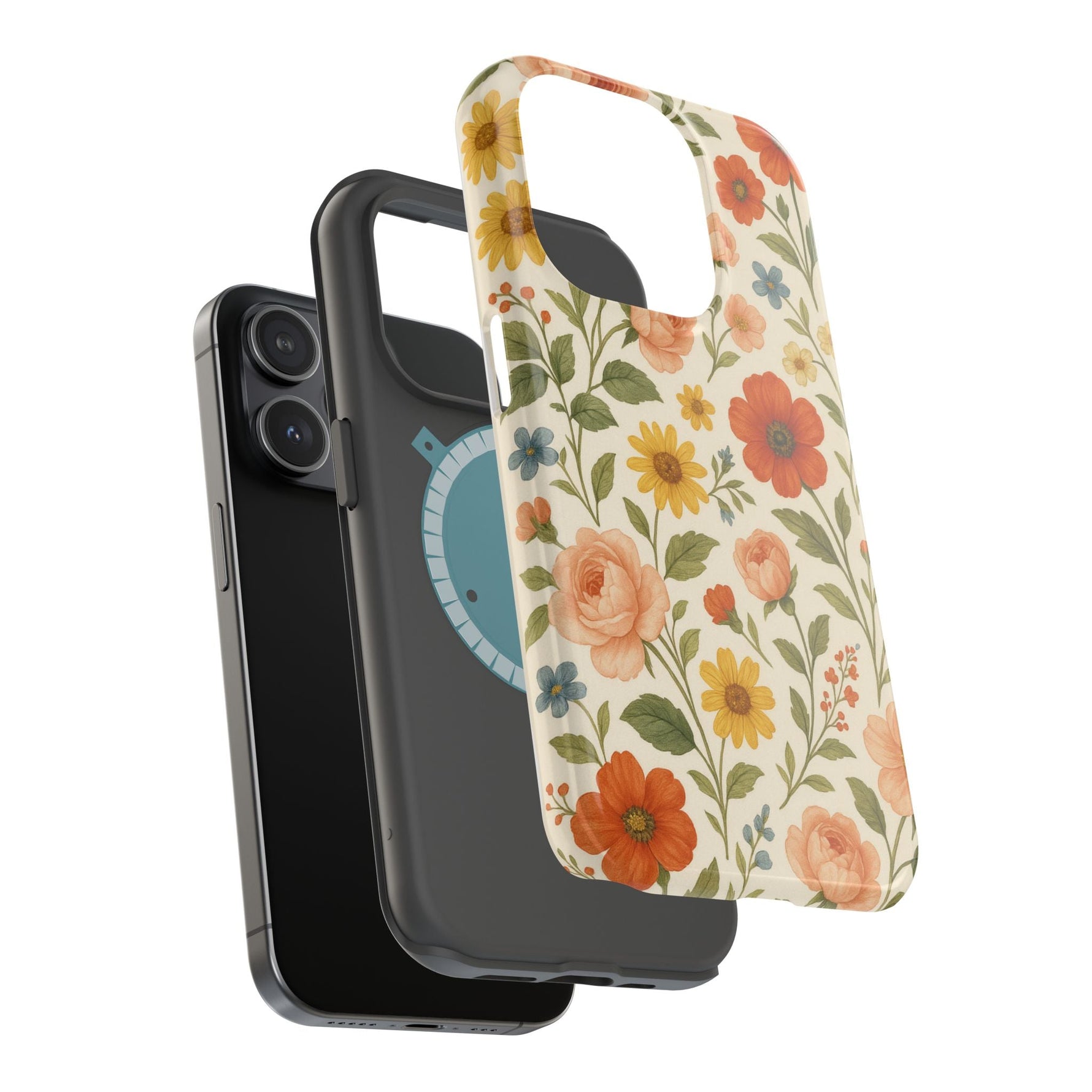 Floral Vintage Garden iPhone Case — with MagSafe  Shamo's