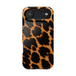 Leopard Print Impact-Resistant iPhone Case with MagSafe Compatibility  Shamo's iPhone 17 Air / Glossy