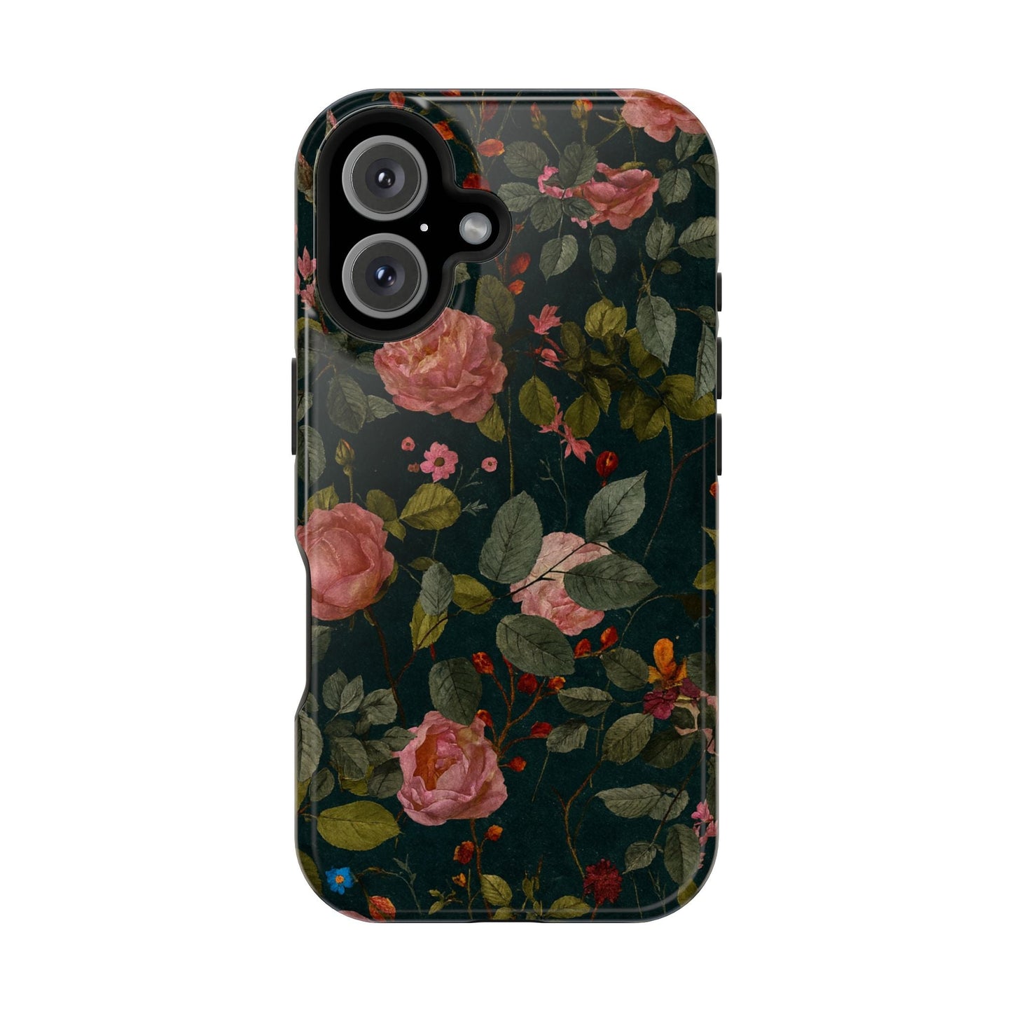 Floral Rose Realistic iPhone Case with MagSafe  Shamo's iPhone 16 / Glossy
