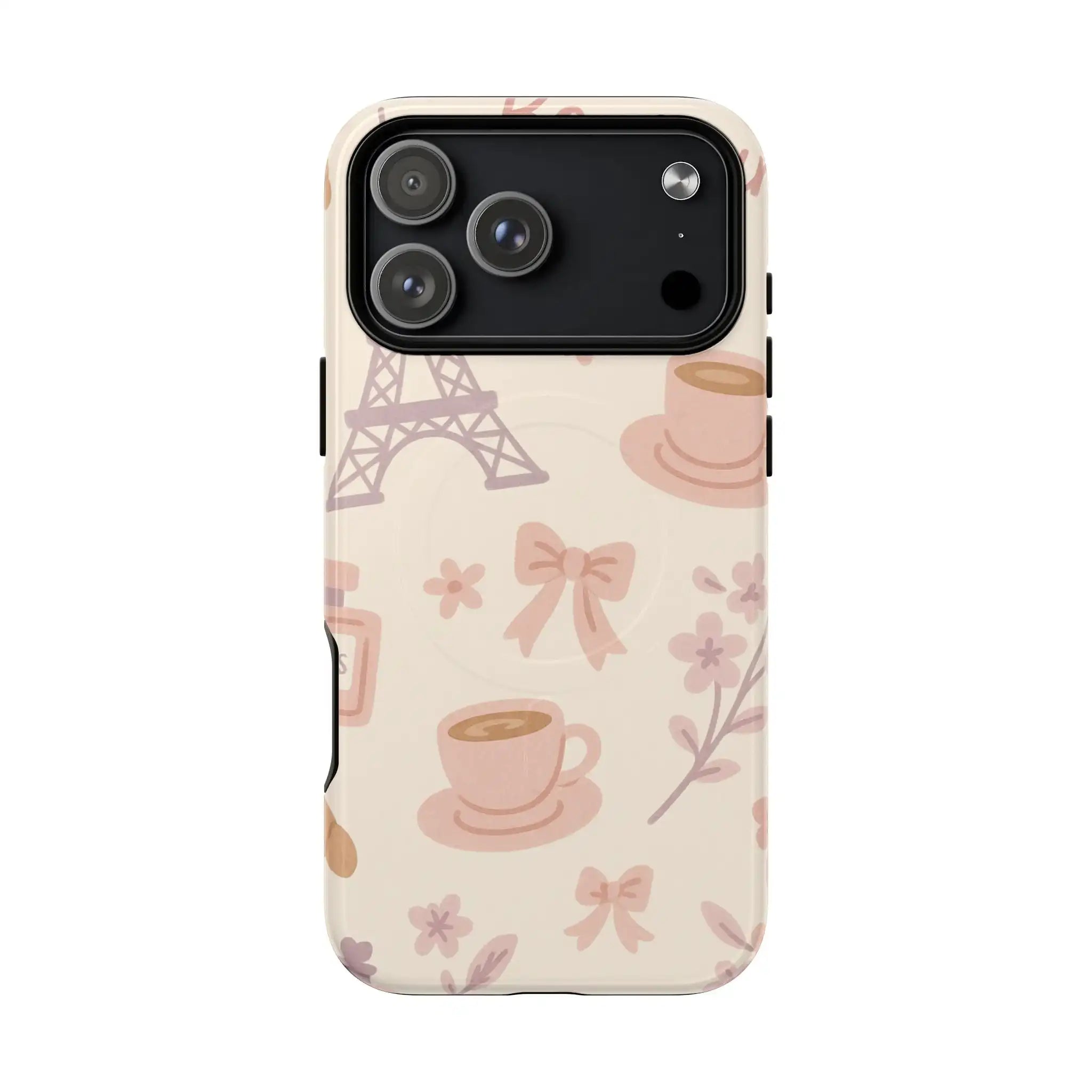 Chic Parisian iPhone Case - with Eiffel Tower Design | MagSafe - Shamo's