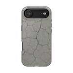 Cracked Concrete Texture iPhone Case with MagSafe compatibility  Shamo's iPhone 17 Air / Glossy