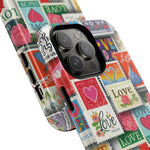 Vintage Romantic Love Stamp iPhone Case | Tough Protection + MagSafe  Shamo's
