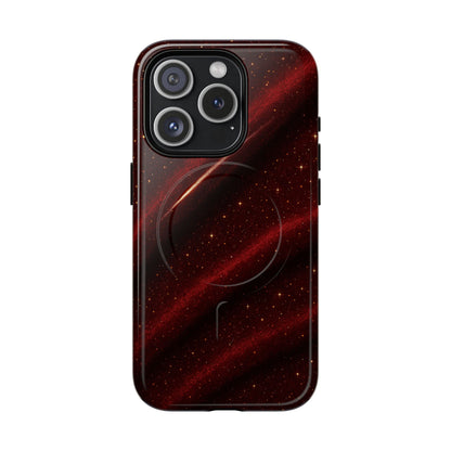 Red Nebula iPhone Case with MagSafe - Shamo's