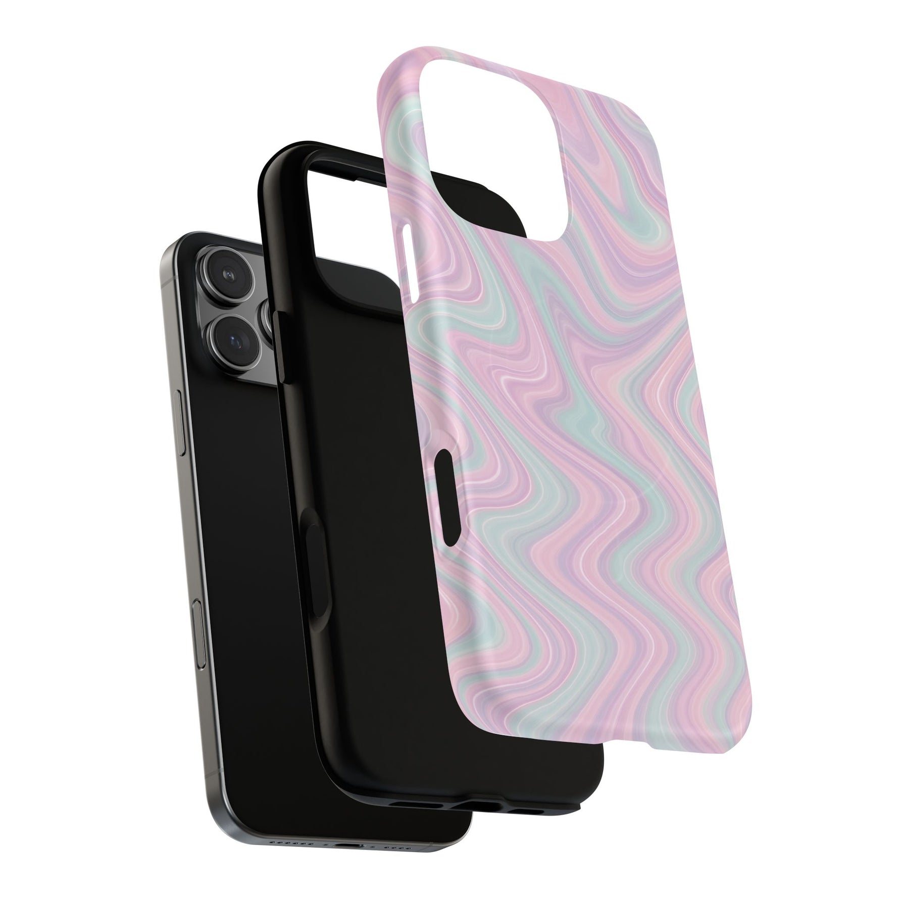 Colorful Marble Pastel Swirl iPhone Case | MagSafe - Shamo's