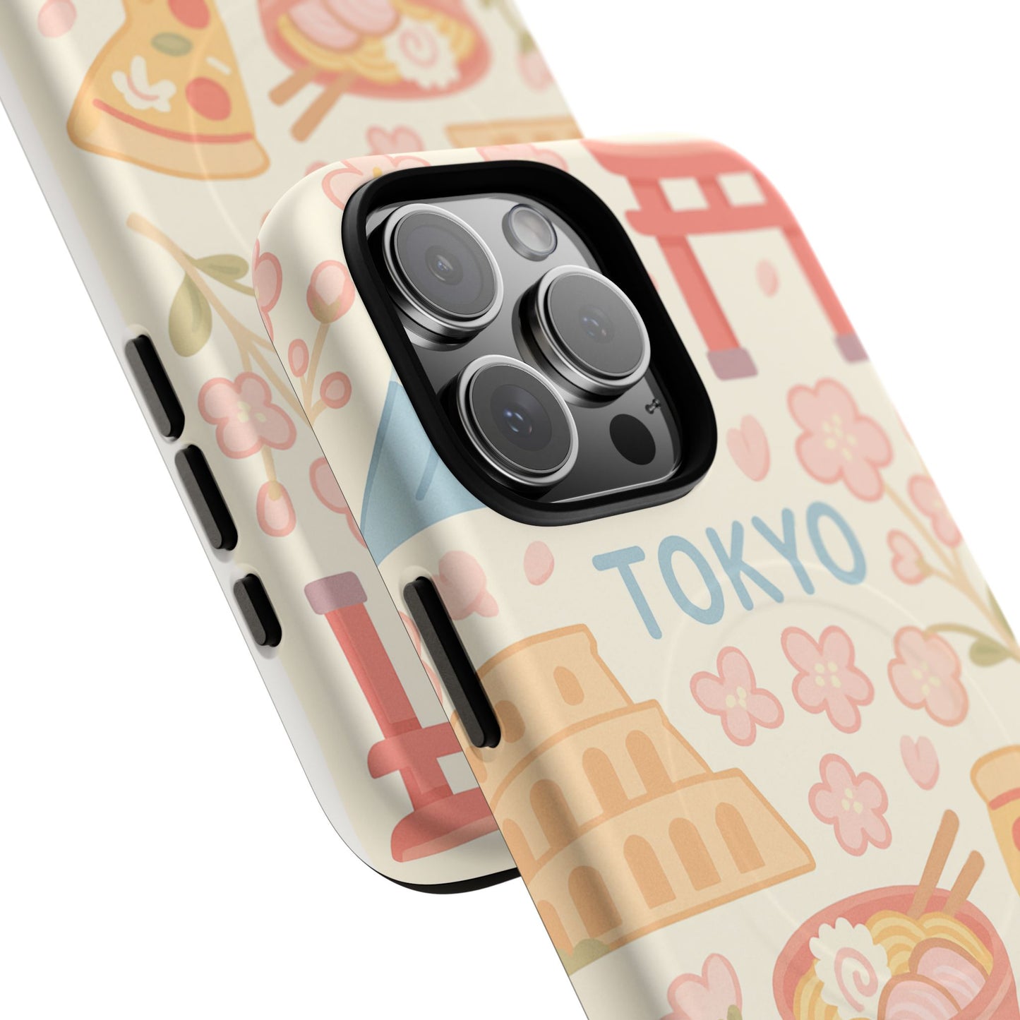 Tokyo Travel iPhone Case - Cute Japan Design | MagSafe