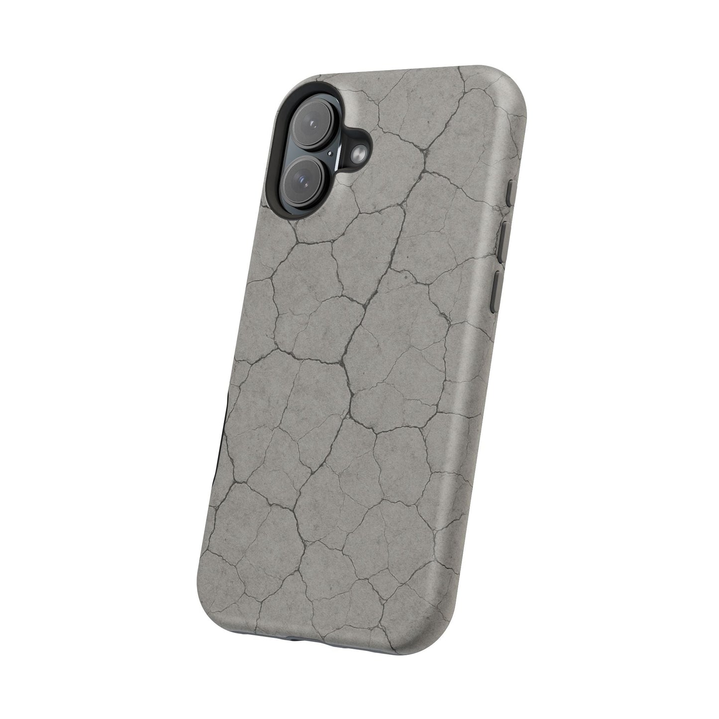 Cracked Concrete Texture iPhone Case with MagSafe compatibility  Shamo's