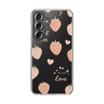 Sweet Love Strawberry Clear iPhone Case | MagSafe - Shamo's