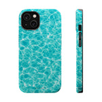 Turquoise Tide Crystal Clear Water MagSafe Phone Case – Tropical Aqua Ocean Ripple Protective Cover