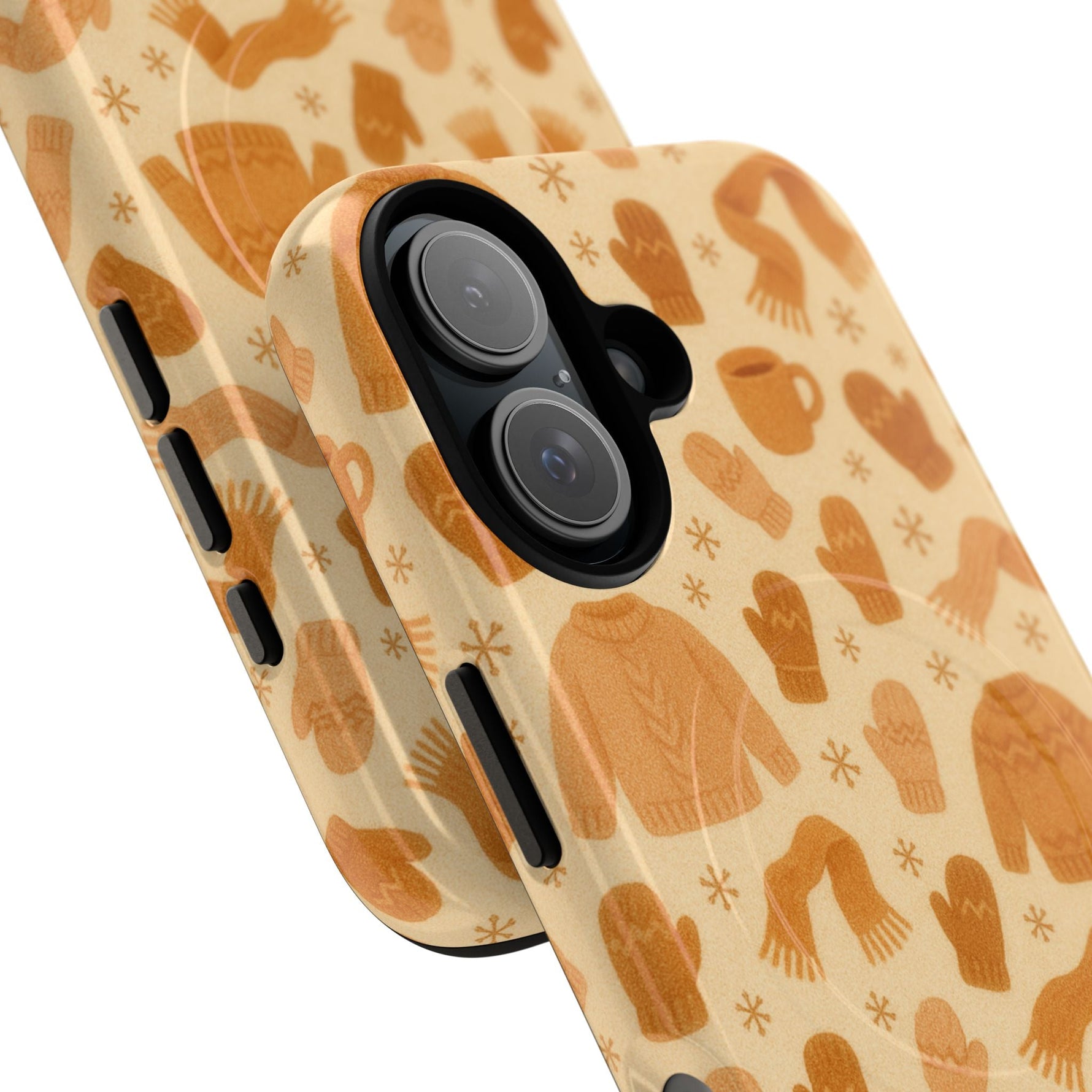 Cozy Winter Sweaters Holidays iPhone Case — Warm Knit Pattern with MagSafe  Shamo's