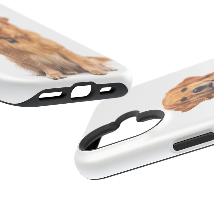 MagSafe Tough Cases with Golden Retriever dog print