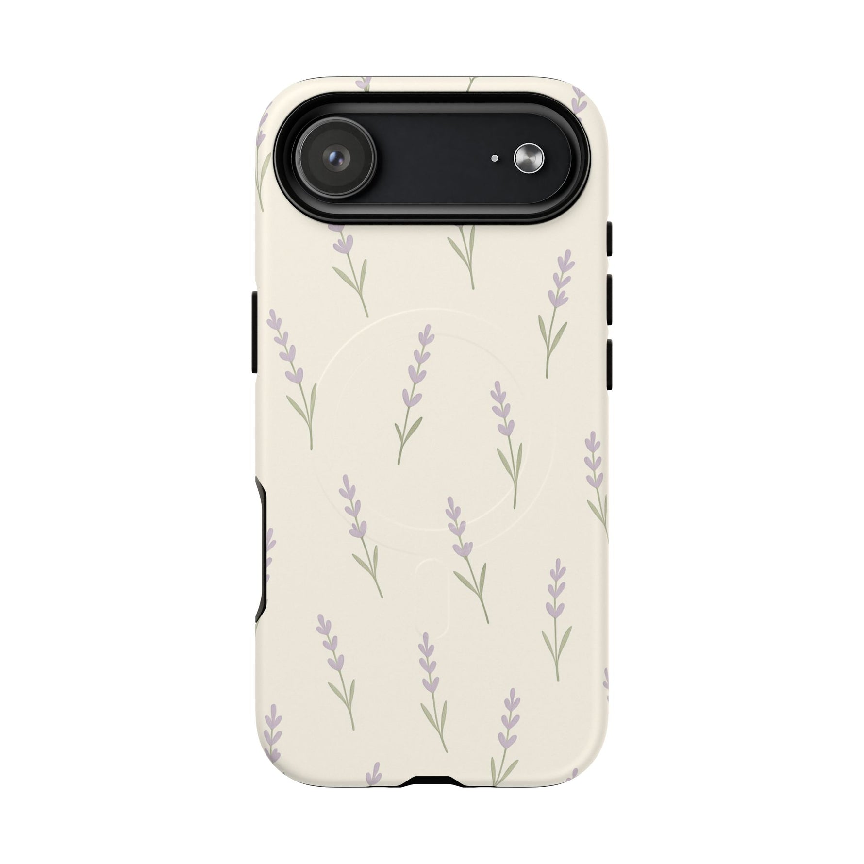 Lavender Minimal Bloom iPhone Case with MagSafe - Shamo's