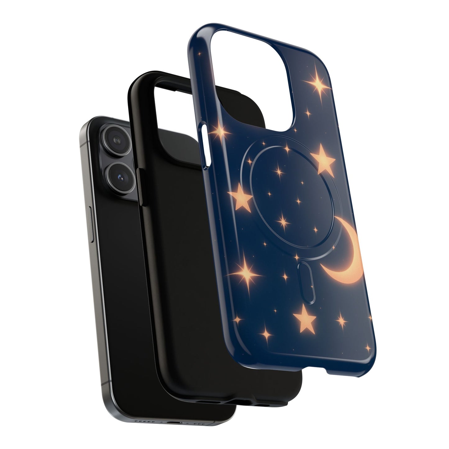 Moon Glow Magic Case for iPhone - Star and Moon Design | MagSafe