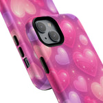 Glitter Hearts Cases for iPhones with MagSafe  Shamo's