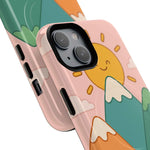 Mountain Sunrise Phone Case - Tough MagSafe Magnetic Design