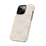 Infinity Pattern Tough Phone Case — Pastel Hearts & Stars  Shamo's